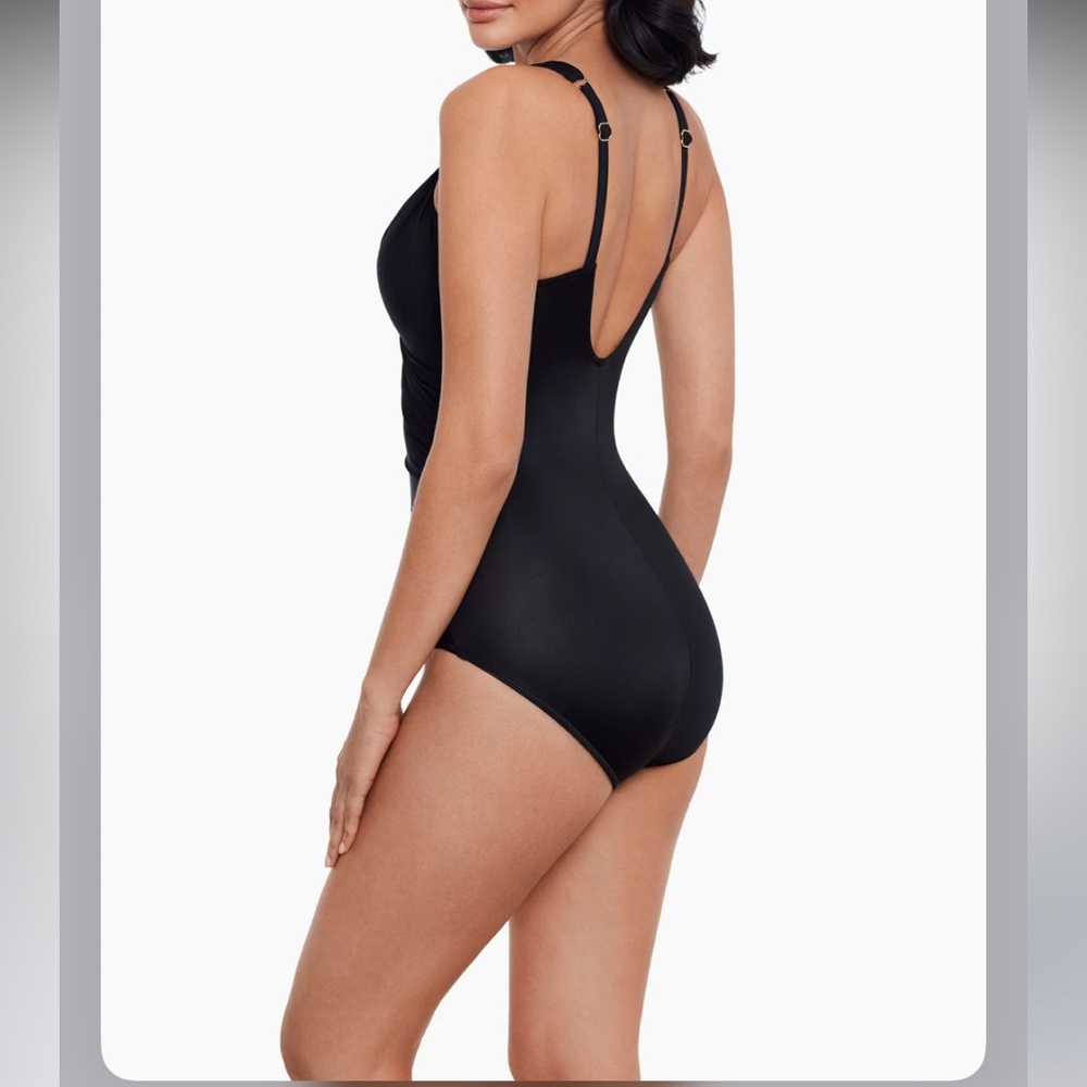 Miraclesuit Siren One Piece Swimsuit NWT Size 16 - Picture 2 of 10